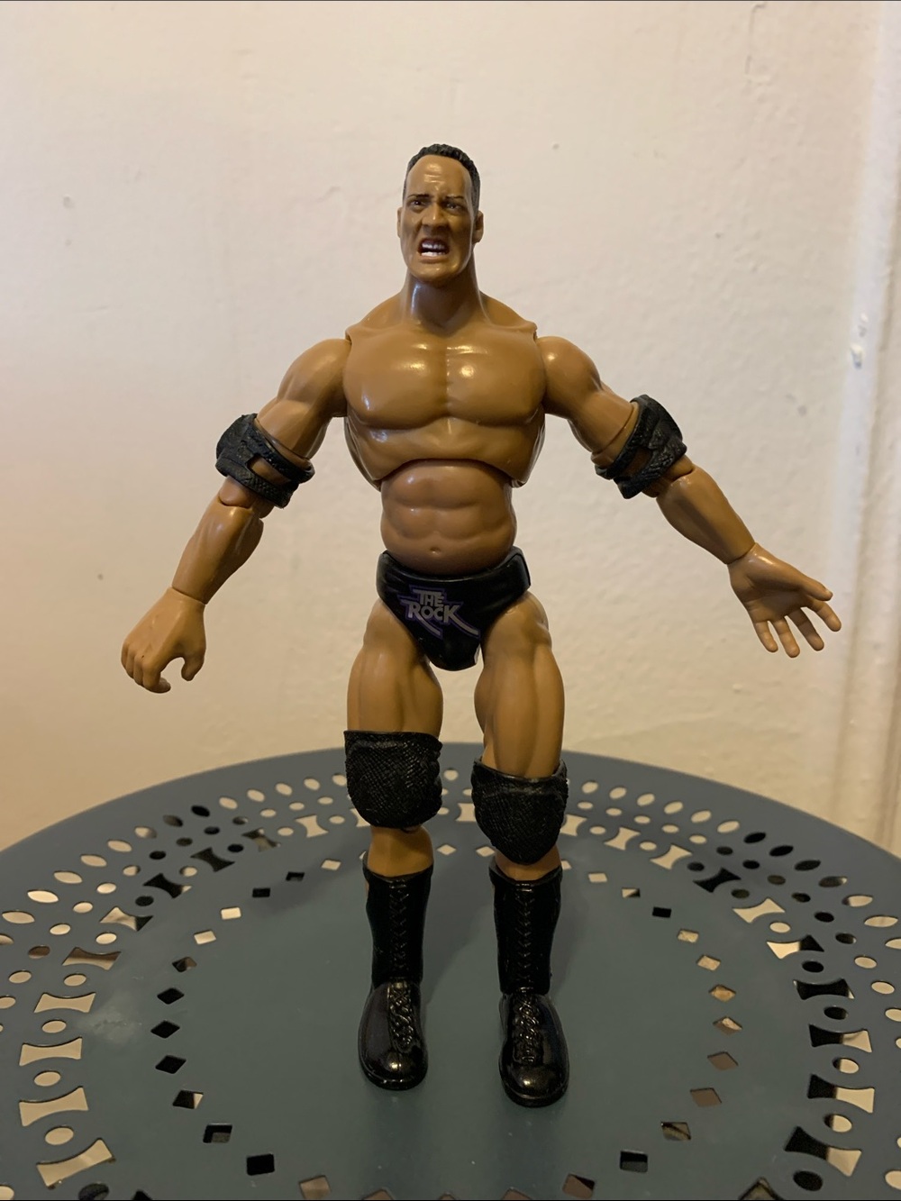 The Rock 2000 WWE Jakks Pacific Finishing Moves Figure